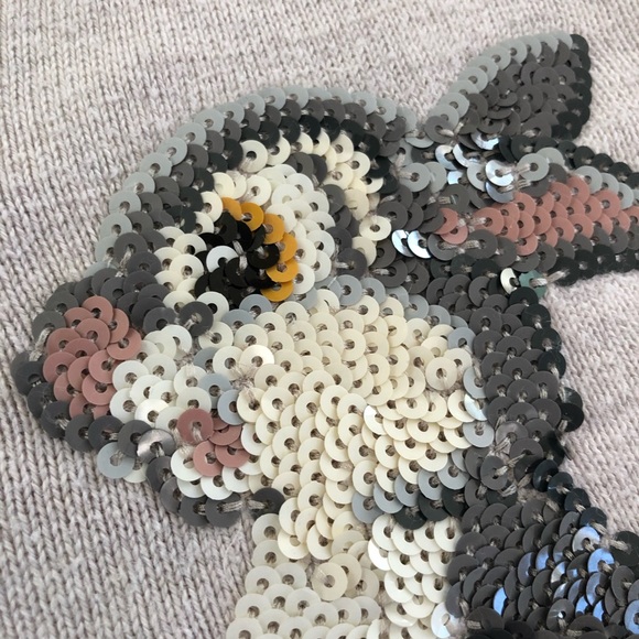 Disney Gap Thumper Sweater Sequins Small 6 7 - Picture 3 of 4